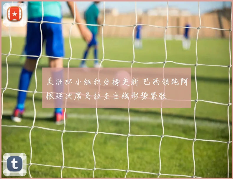 美洲杯小组积分榜更新 巴西领跑阿根廷次席乌拉圭出线形势紧张